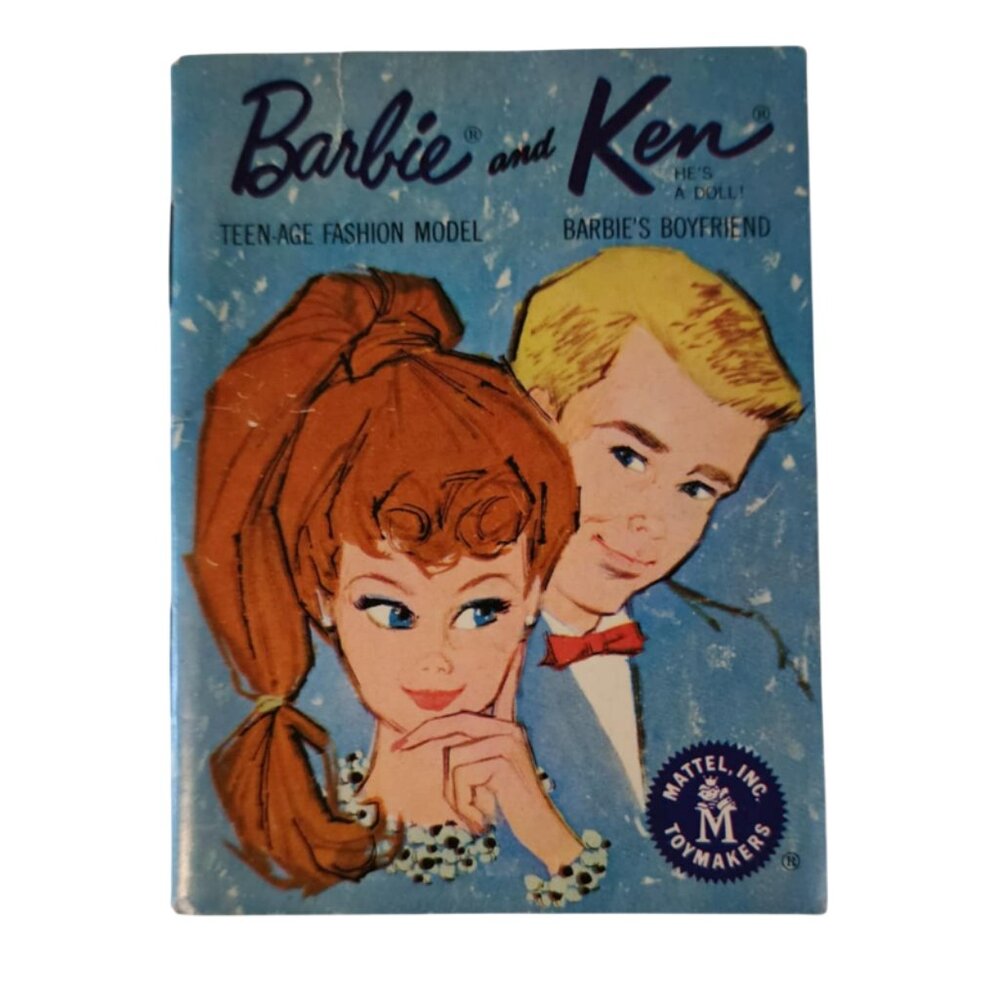 Vintage 1962 Barbie & Ken Fashion Magazine #1